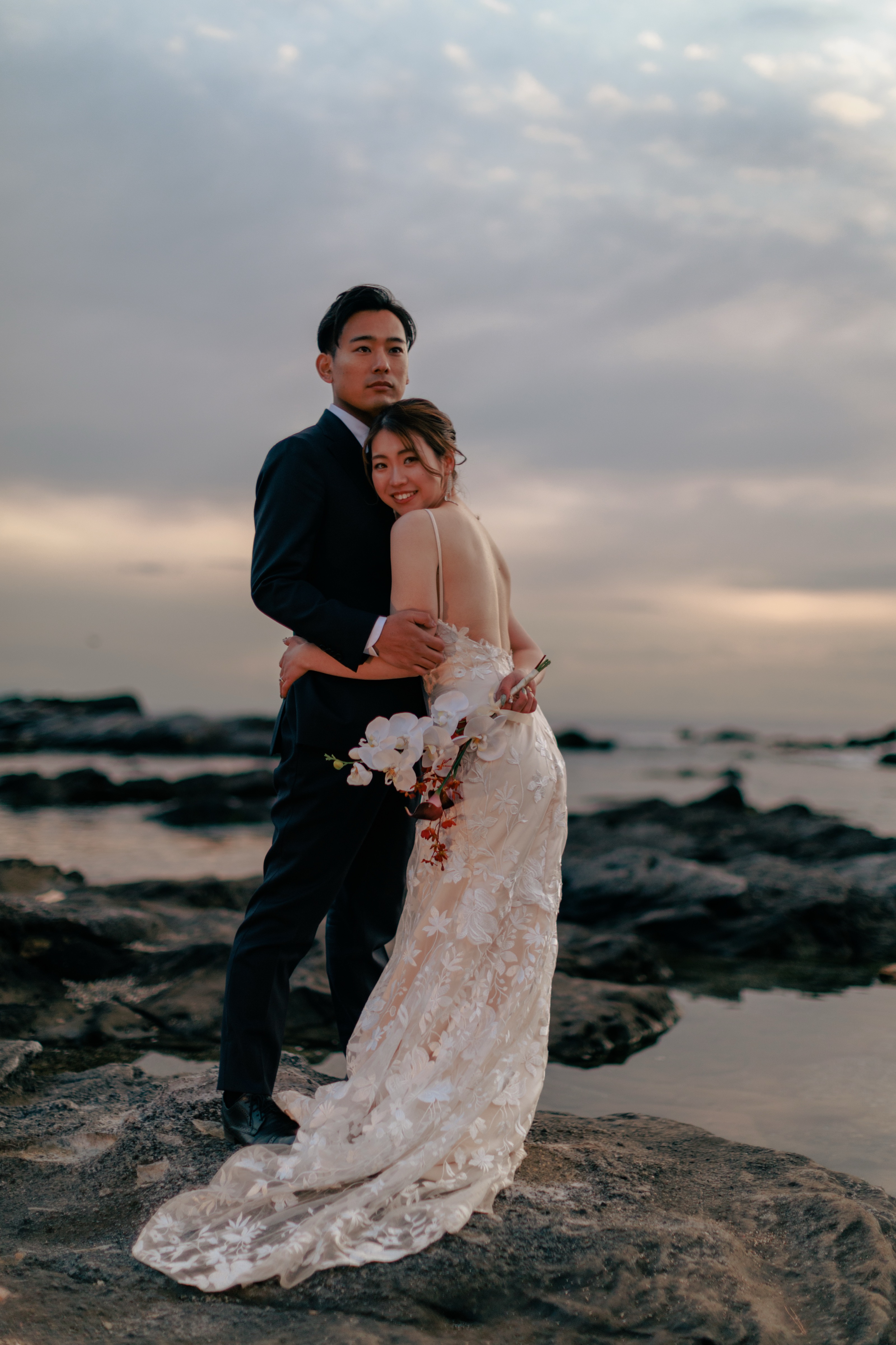 ウェディングフォト ロケーション 自然光 夫婦カメラマン